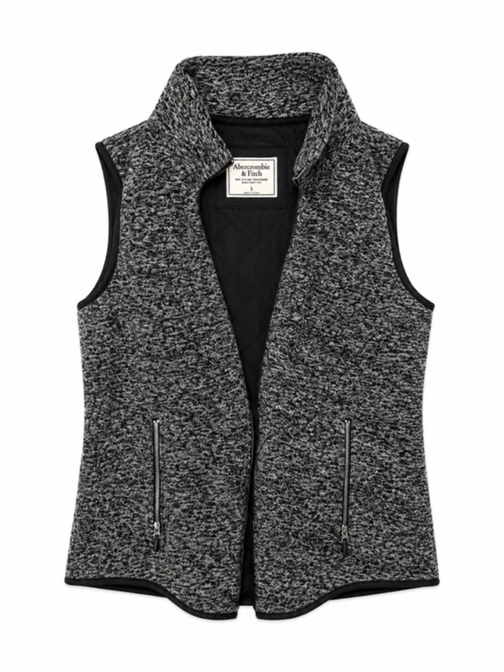 Gray Abercrombie & Fitch Vest